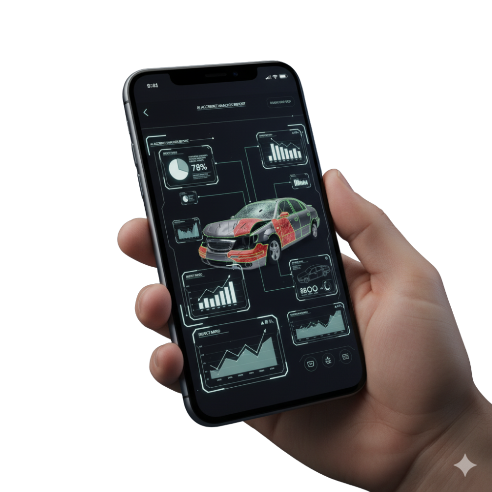 Hasar tespiti illüstrasyonu